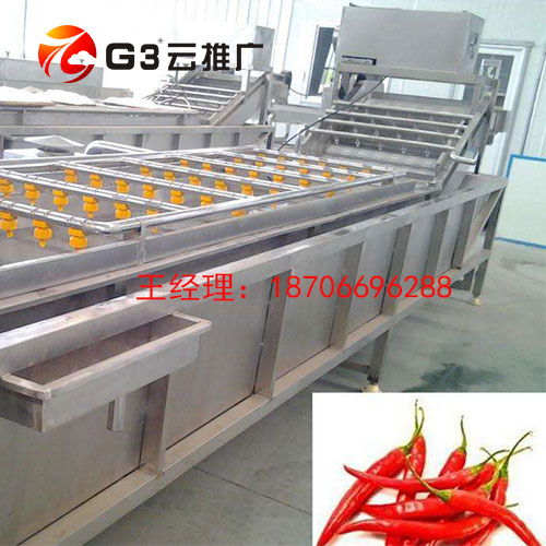 山东辣椒全自动清洗机厂那家质量好福诚食品机械客户信赖的企业